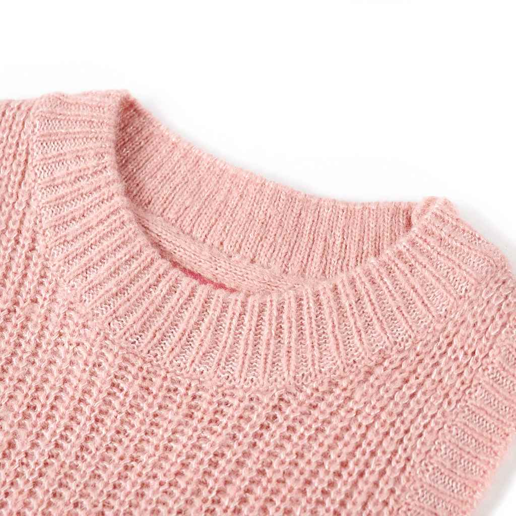 Vidaxl kinderspencer gebreid 92 lichtroze