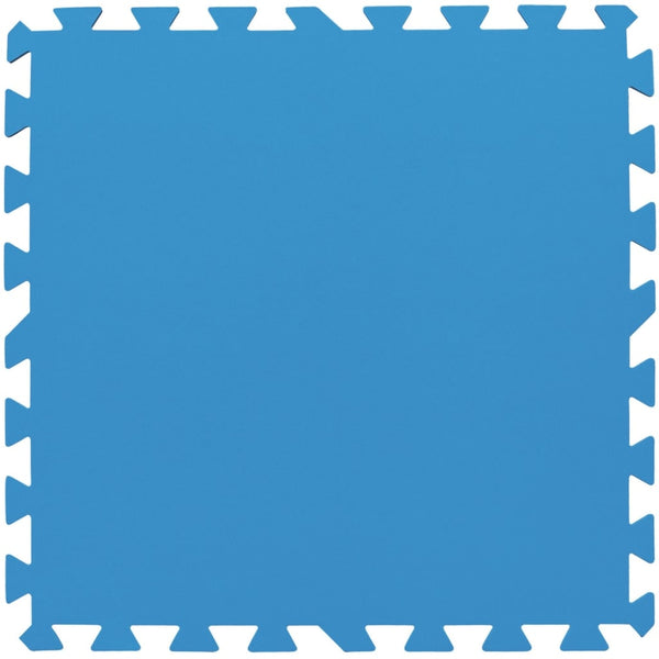 Bestway zwembadbodembeschermers 8 st blauw 58220