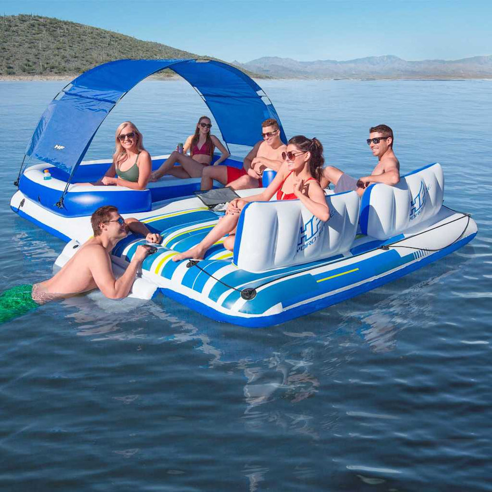 Bestway Drijfeiland Tropical Breeze 389x274 cm 43105