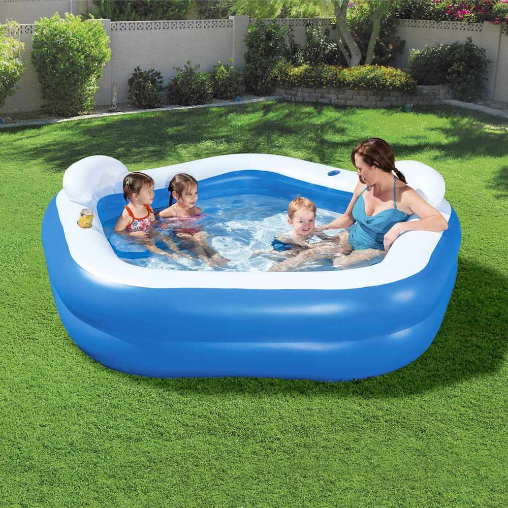 Bestway zwembad familie lounge 213x206x69 cm