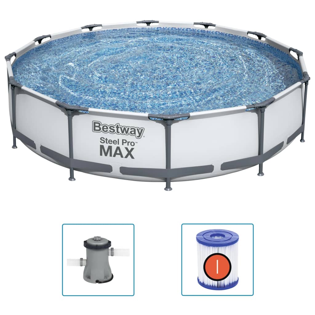 Bestway steel pro max zwembadset 366x76 cm
