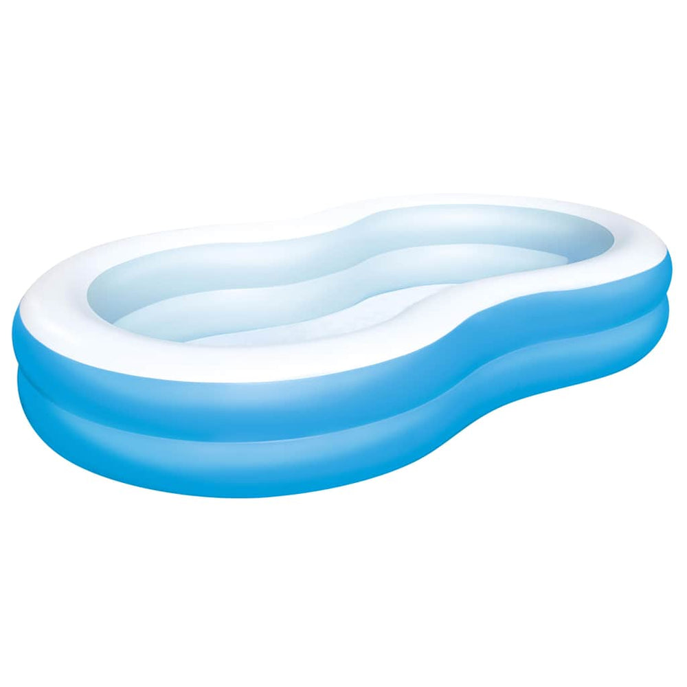 Bestway familiezwembad grote lagune 262x157x46 cm