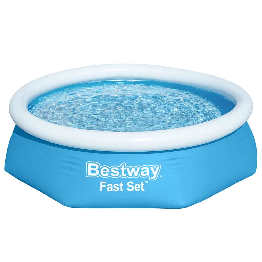 Bestway snelset zwembad opblaasbaar rond 244x66 cm