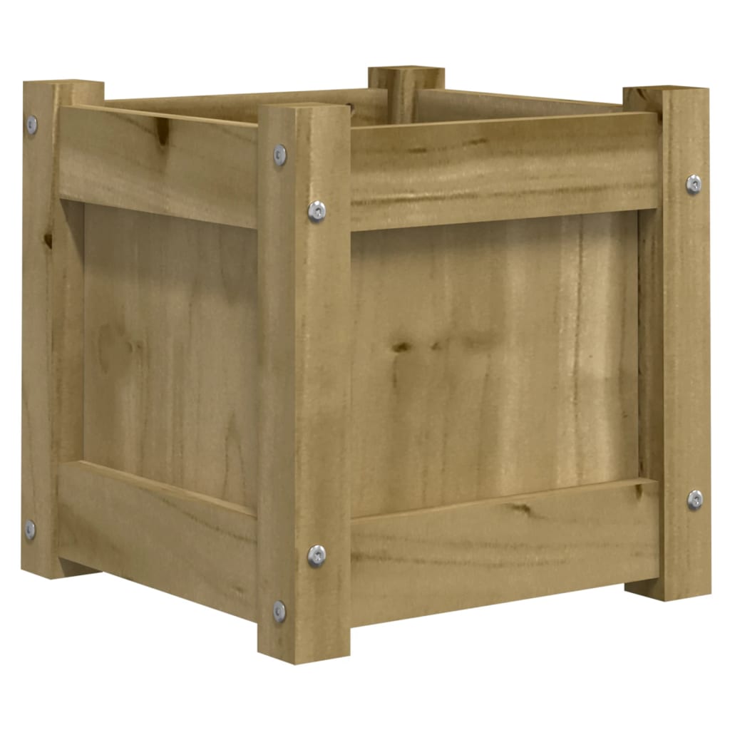 Vidaxl plantenbak 31x31x31 cm geïmpregneerd groenenhout