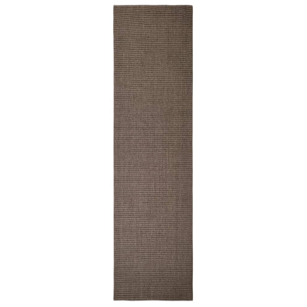 Vidaxl sisalmat voor krabpaal 66x250 cm bruin
