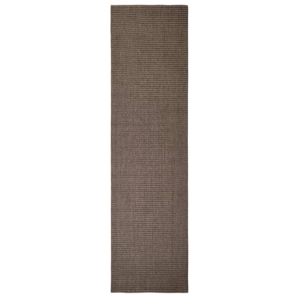 Vidaxl sisalmat voor krabpaal 80x300 cm bruin