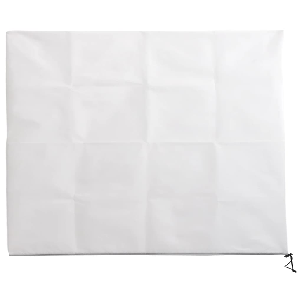 VidaXL Plantenhoes met verbrand 2 st 70 g m² 3,14x2,5 m