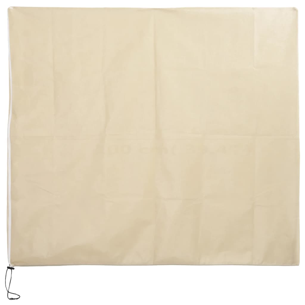 VidaXL Plantenhoezen met verbrand 2 st 70 g m² 3,93x3,5 m