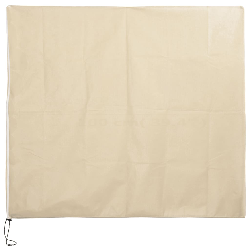 VidaXL Plantenhoezen met verbrand 4 st 70 g m² 3,93x3,5 m