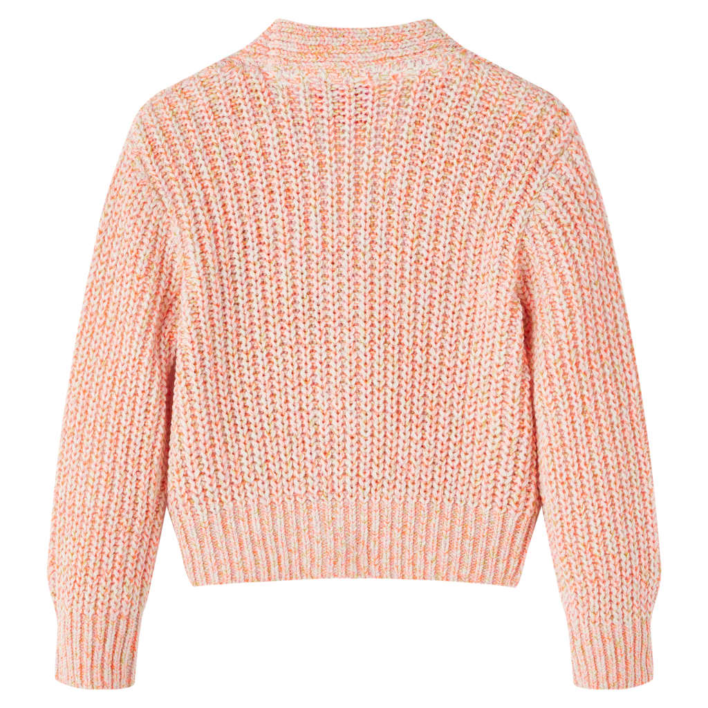 VidaXL Kindervest gebreid 92 gemengd roze