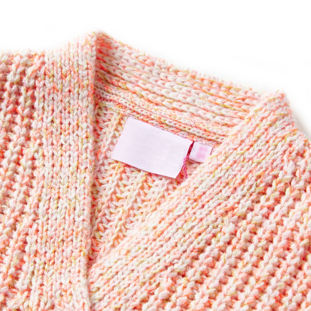 Vidaxl kindervest gebreid 104 gemengd roze