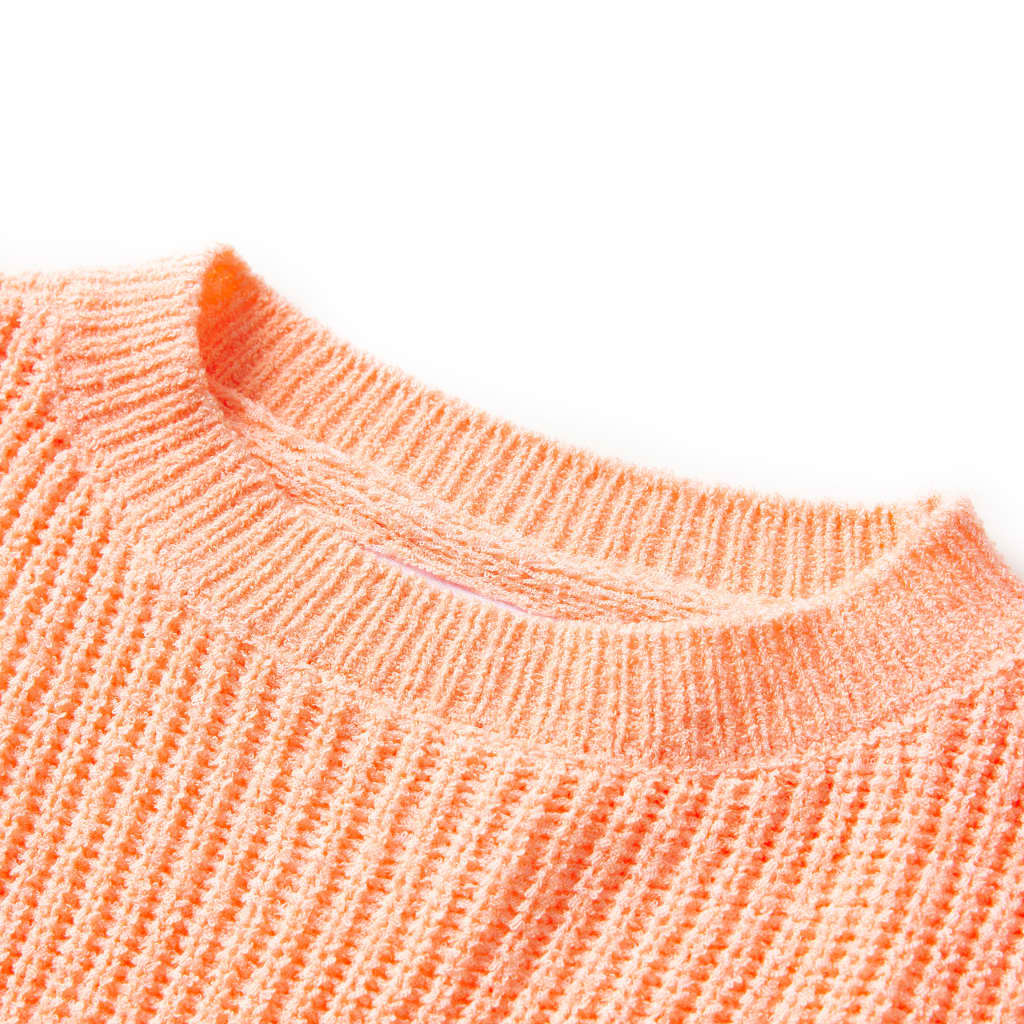 VidaXL Kindertrui gebreid 116 feloranje