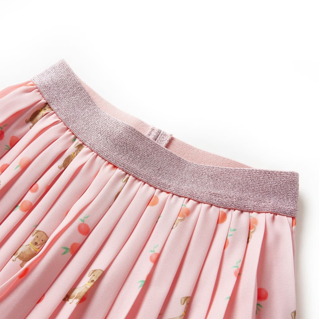Vidaxl kinderplooirok 104 lichtoranje
