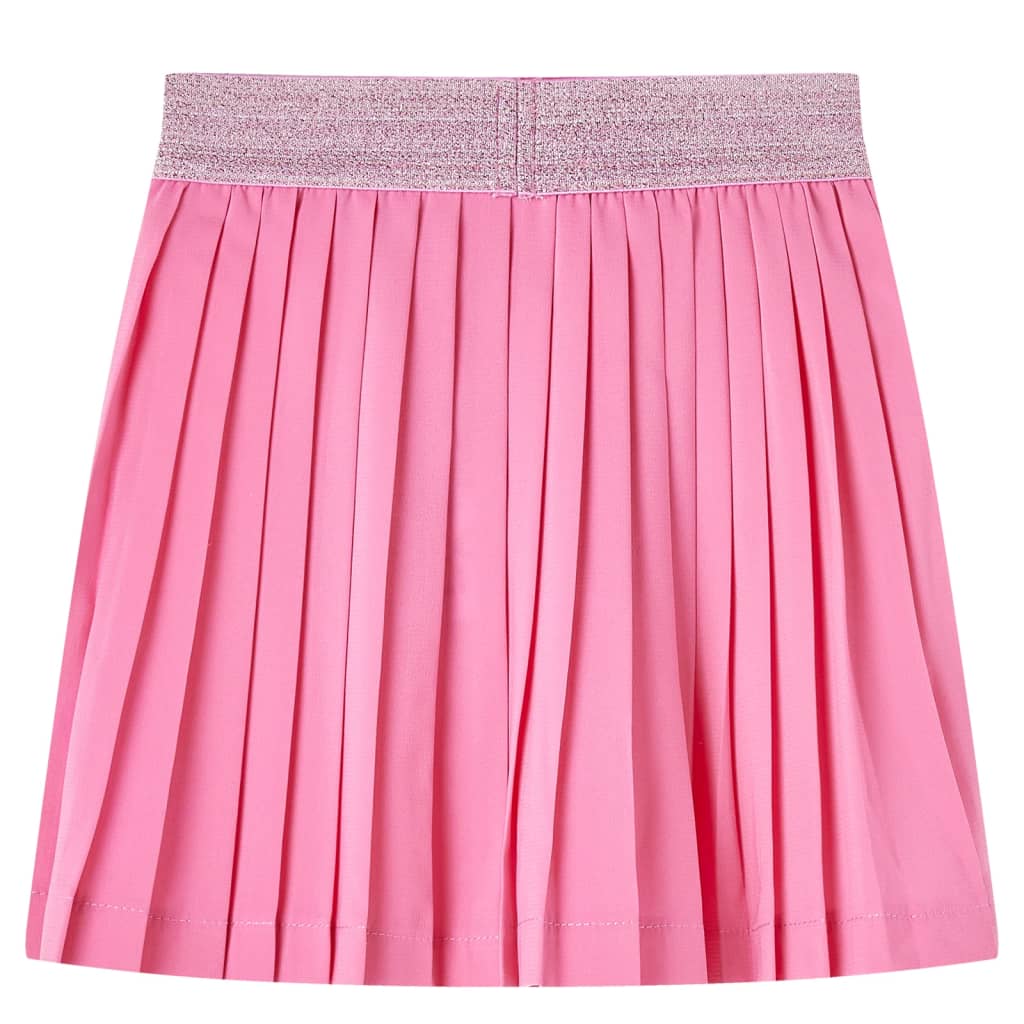 Vidaxl kinderplooirok 104 roze