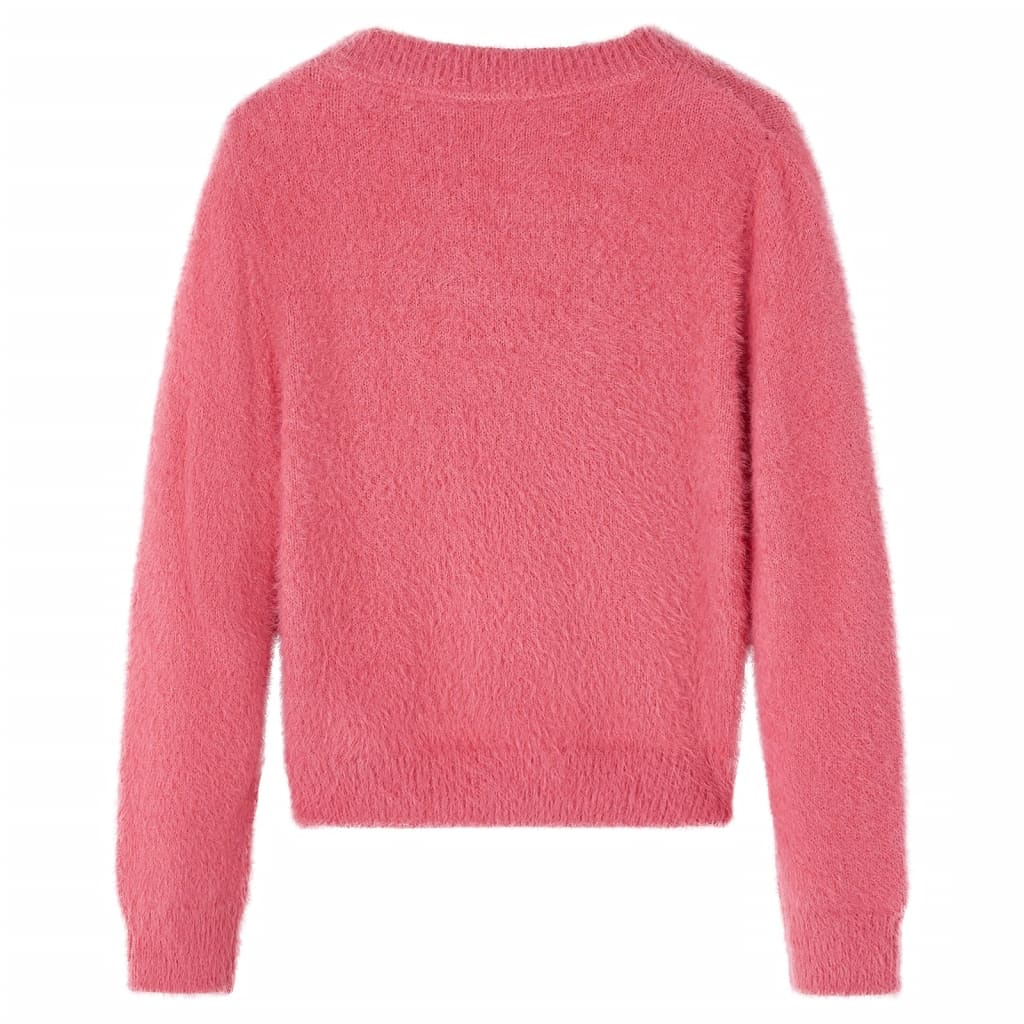 VidaXL Kindertrui gebreid 140 oud roze