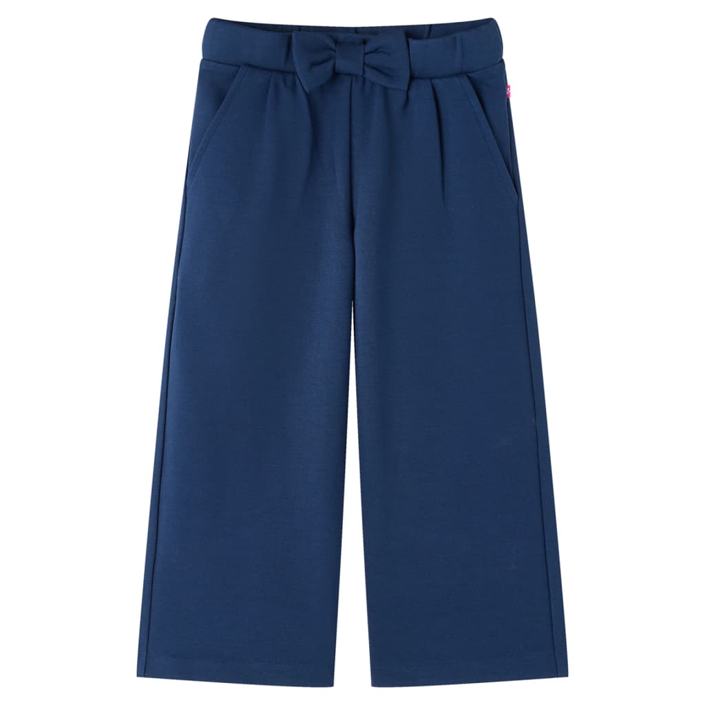Vidaxl kinderbroek met wijde pijpen 116 marineblauw