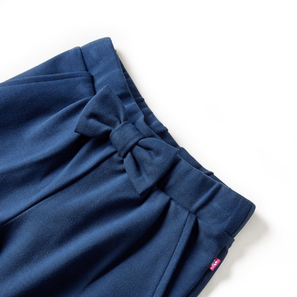 Vidaxl kinderbroek met wijde pijpen 116 marineblauw
