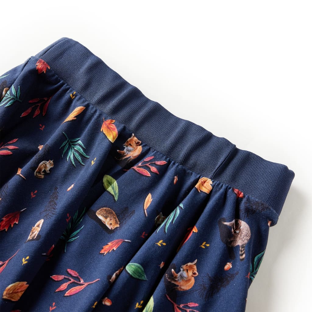 Vidaxl kinderrok 128 marineblauw