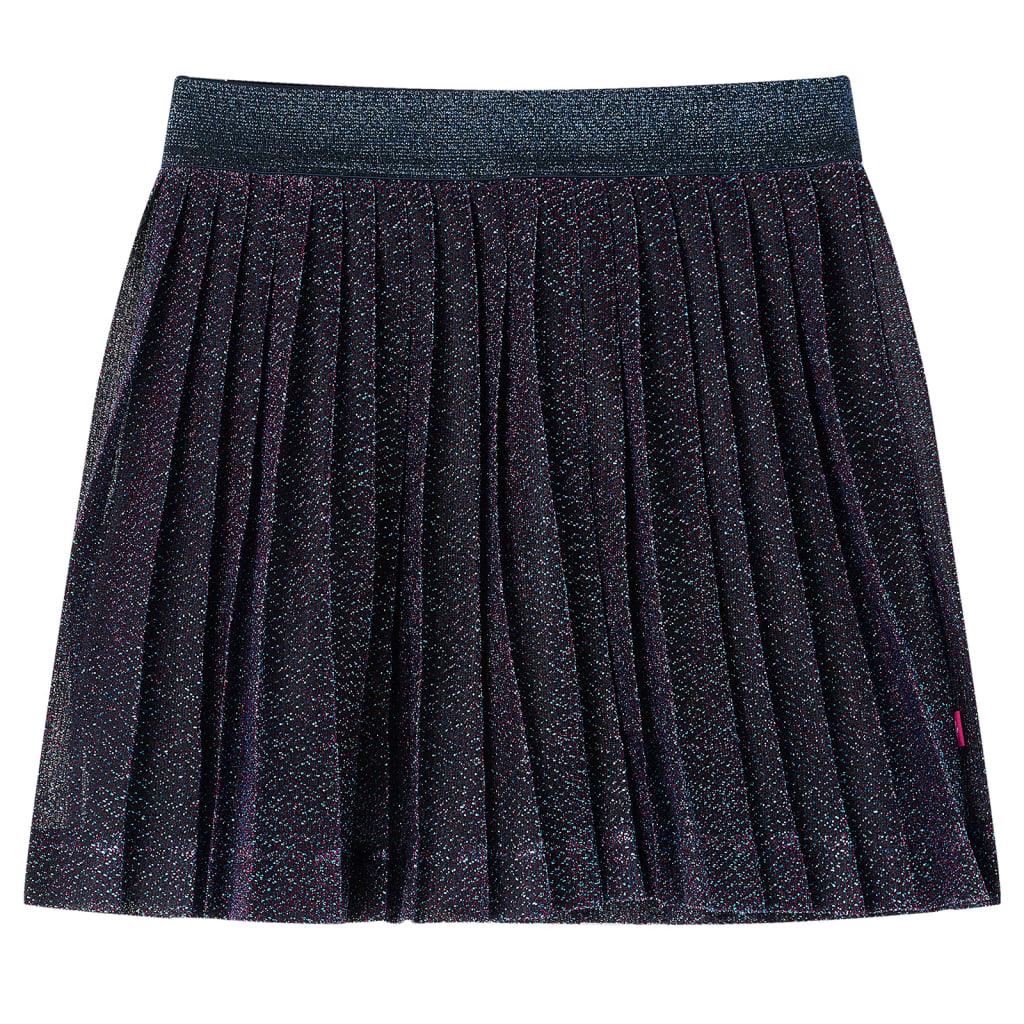 Vidaxl kinderrokje met glitters 104 marineblauw