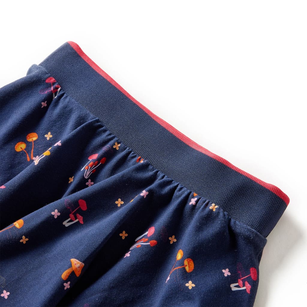 Vidaxl kinderrokje 128 marineblauw