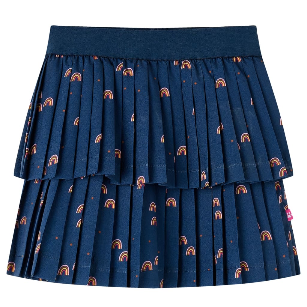 Vidaxl kinderrokje 104 marineblauw