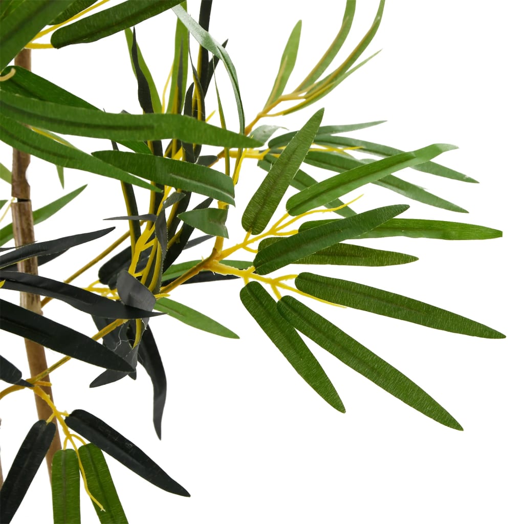 VidaXL Kunstplant bamboe 552 bladeren 120 cm groen