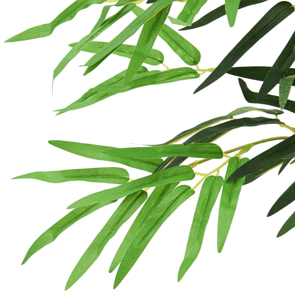 VidaXL Kunstplant bamboe 828 bladeren 150 cm groen