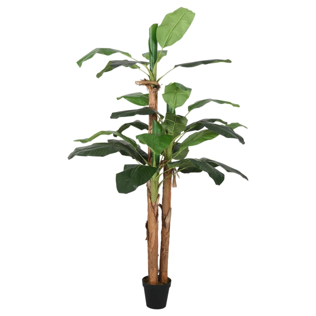 Vidaxl kunstplant bananenboom 19 bladeren 180 cm groen