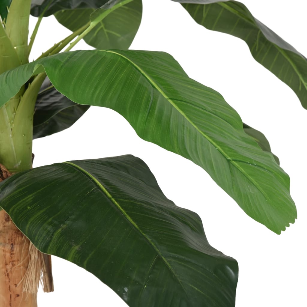 Vidaxl kunstplant bananenboom 19 bladeren 180 cm groen