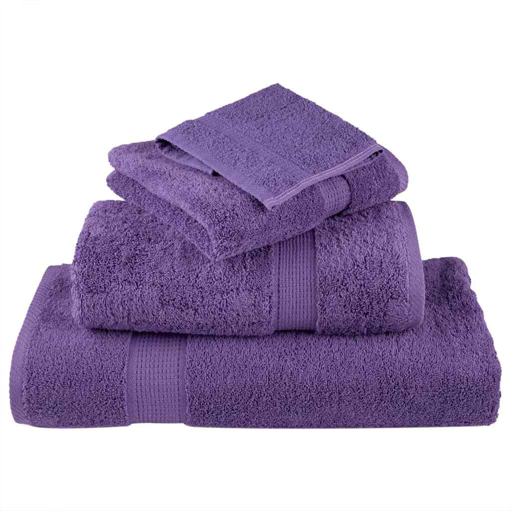 Vidaxl gastendoek solund paars 550 gsm