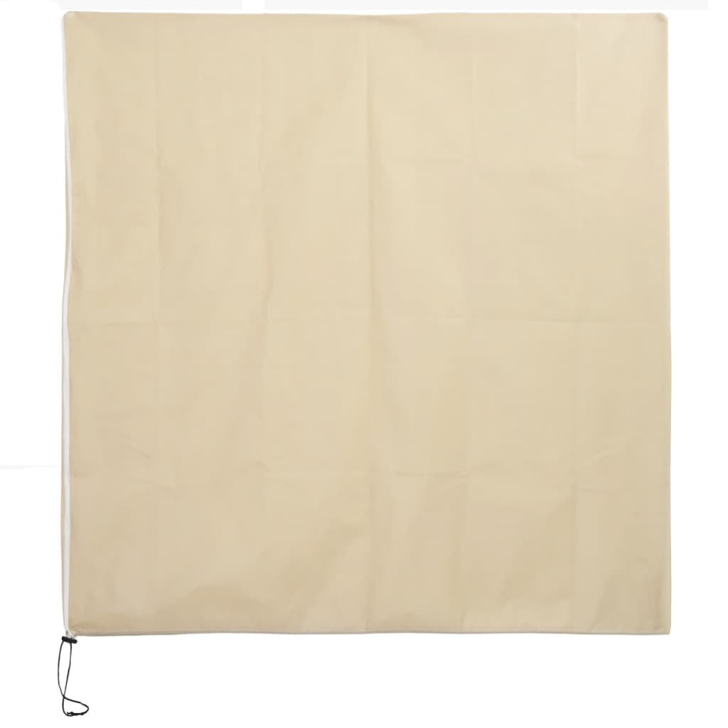 VidaXL Plantenhoezen met verbrand 2 st 70 g m² 1,55x1,55 m