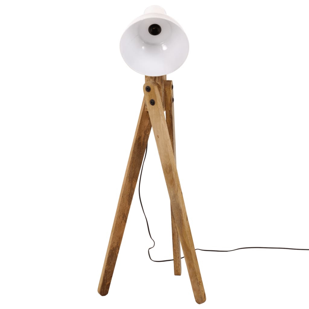 Vidaxl vloerlamp 25 b e27 45x45x120 cm wit