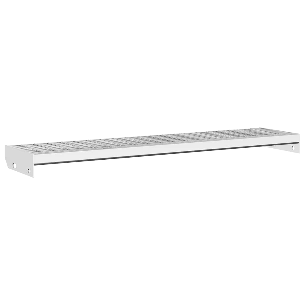 Vidaxl traptrede haan 100x24x7 cm gegalvaniseerd staal
