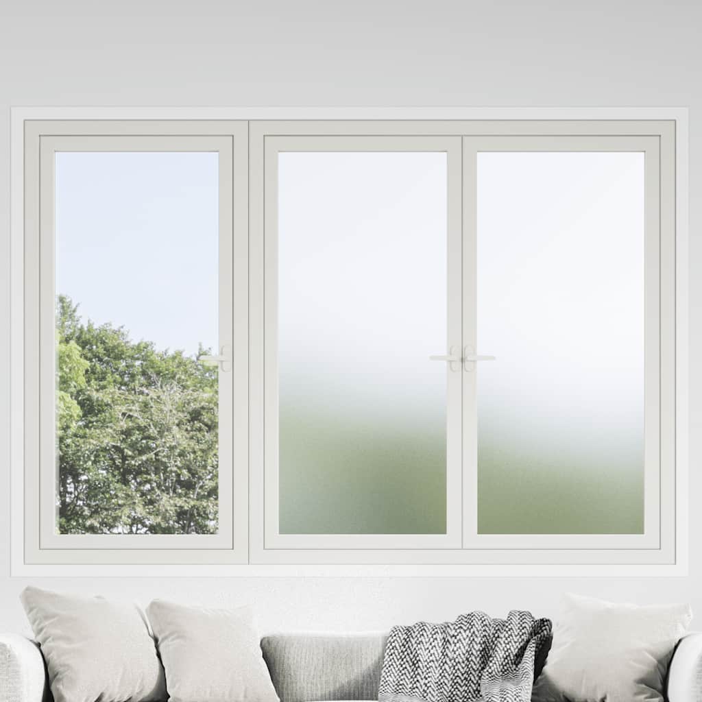 VidaXL Raamfolies mat PVC wit