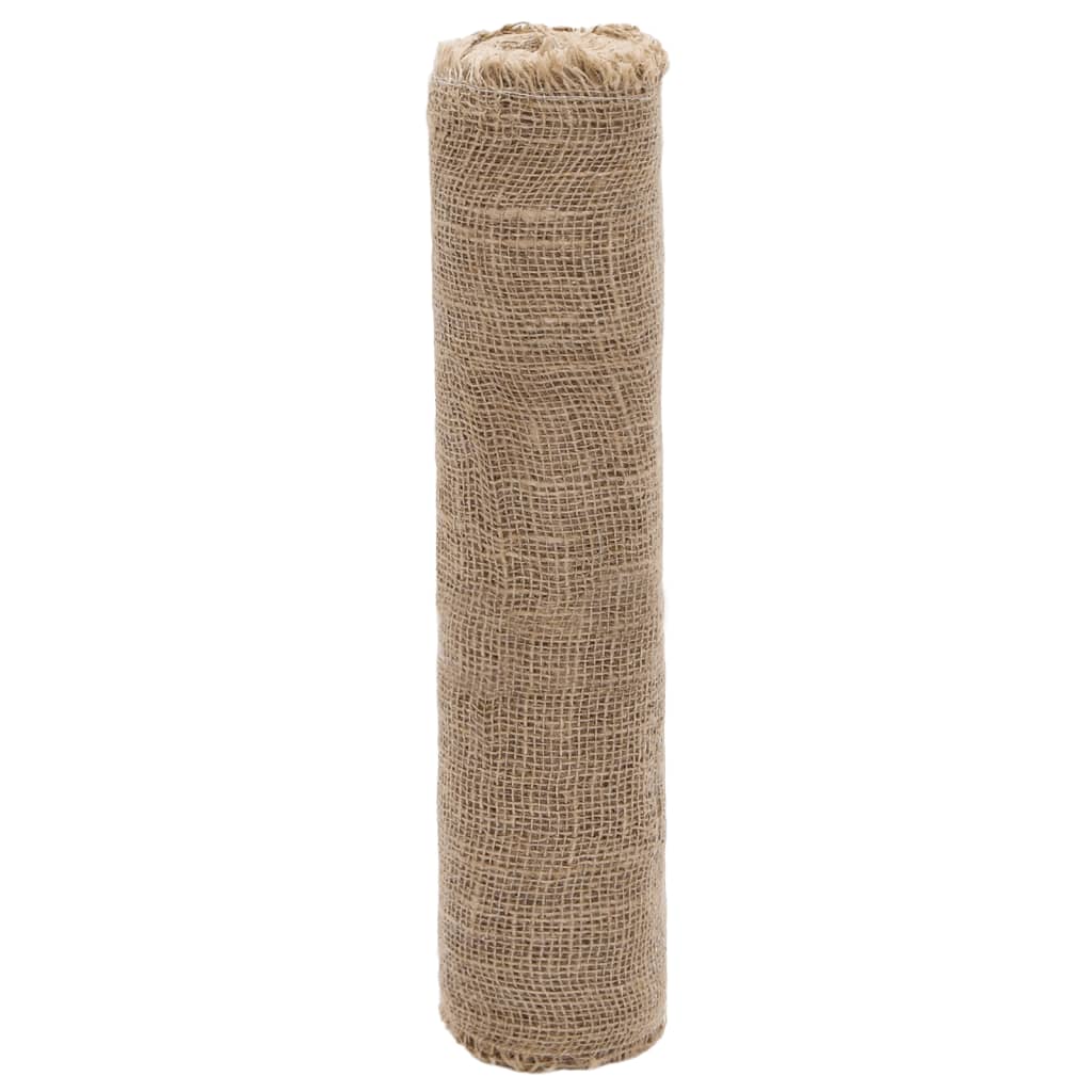 Vidaxl jute rollen 2 st 200 g m² 0,5x50 m 100% jute