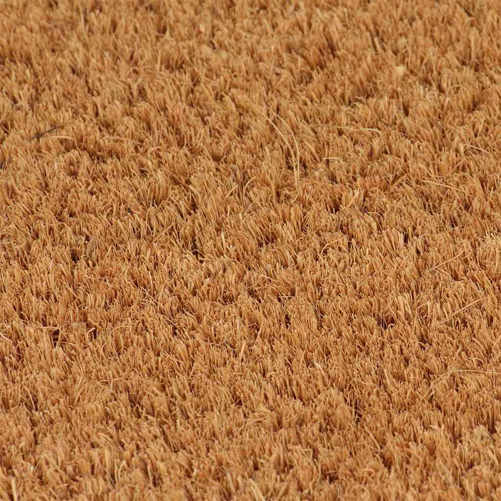 Vidaxl deurmat 100x200 cm getufte kokosvezel naturel