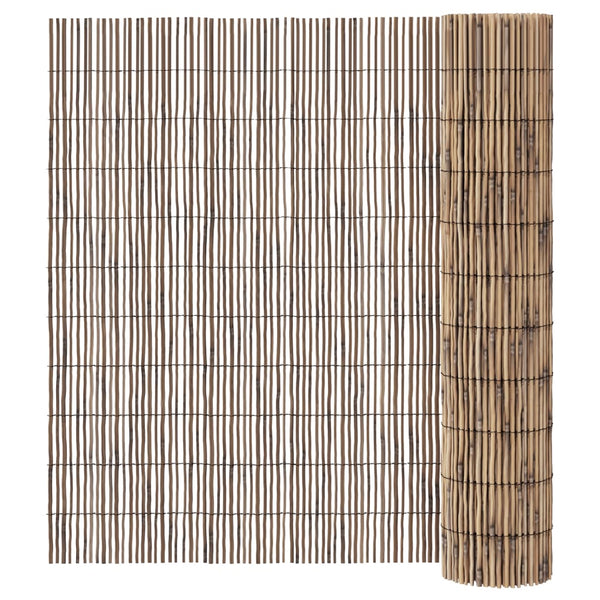 Vidaxl tuinscherm 400x100 cm riet