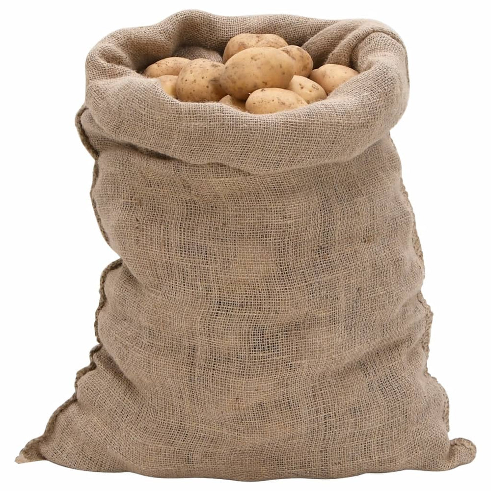 Vidaxl jutezakken 10 stuks 220 g m² 60x105 cm 100% jute