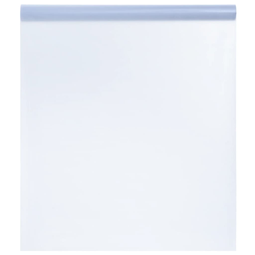 Vidaxl raamfolie statisch mat grijs 60 x 2000 cm pvc