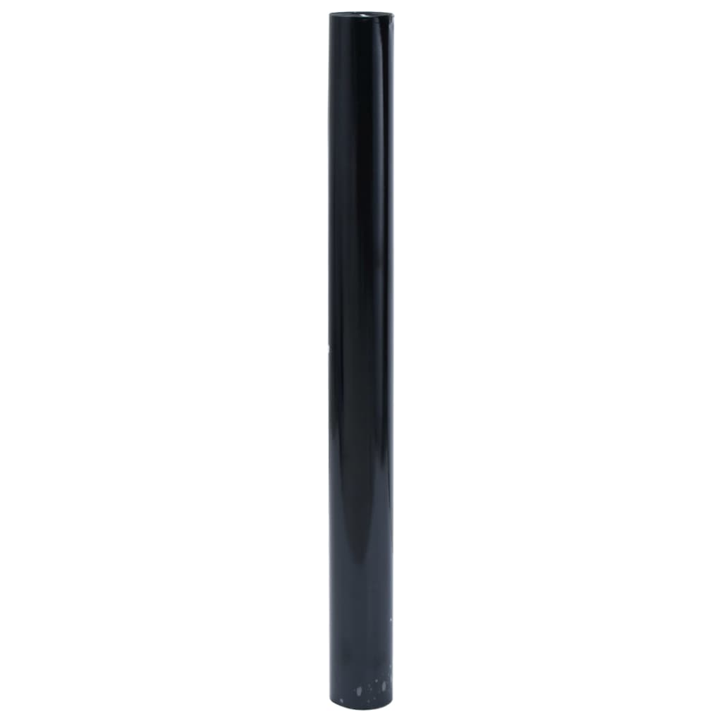 Vidaxl raamfolie statisch matzwart 60 x 500 cm pvc