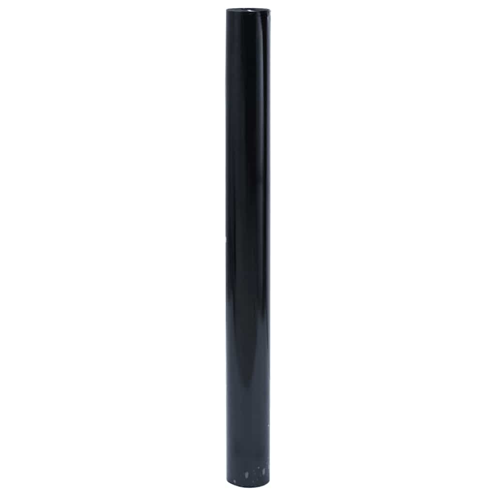 Vidaxl raamfolie statisch matzwart 90 x 500 cm pvc