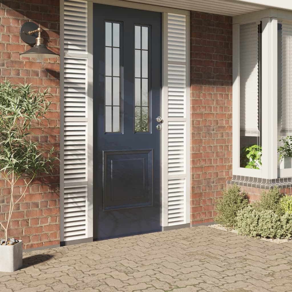 Vidaxl raamfolie strepenpatroon mat 90x500 cm pvc
