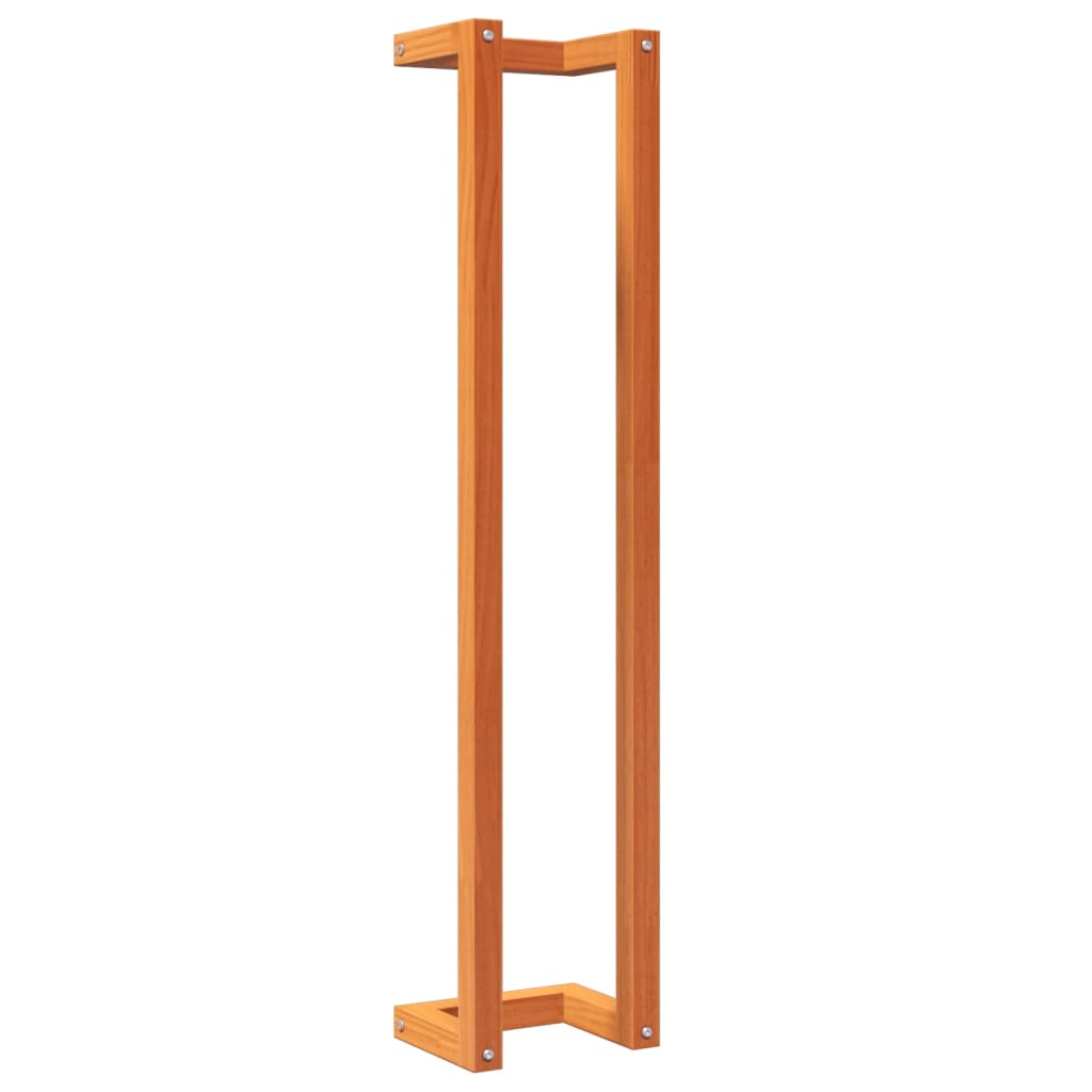 Vidaxl handdoekenrek 23x18x110 cm massief groenhout wasbruin