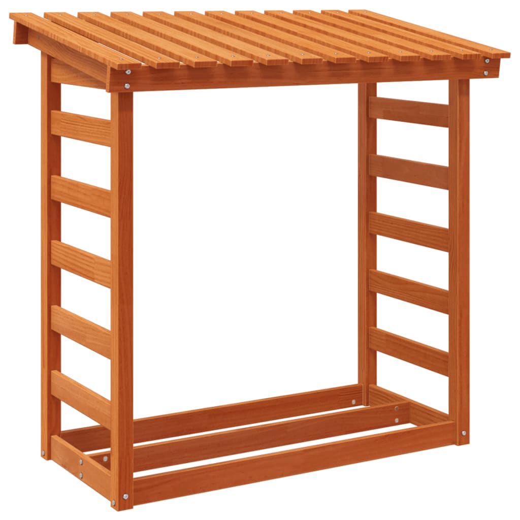 VidaXL Haardhoutrek 108x64,5x110 cm massief groenhout wasbruin