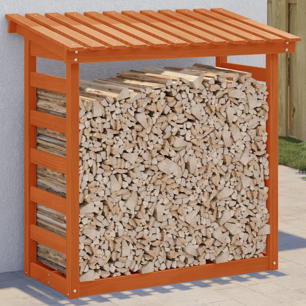 VidaXL Haardhoutrek 108x64,5x110 cm massief groenhout wasbruin