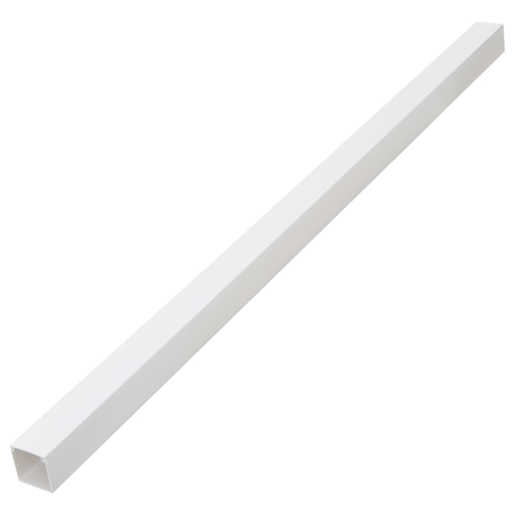 Vidaxl kabelgoot 60x60 mm 10m pvc