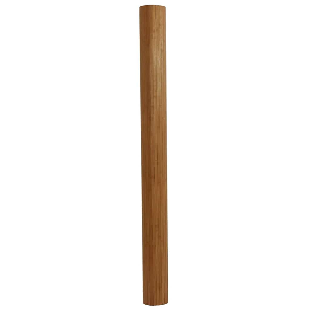 Vidaxl vloerkleed rechthoekig 80x300 cm bamboe bruin