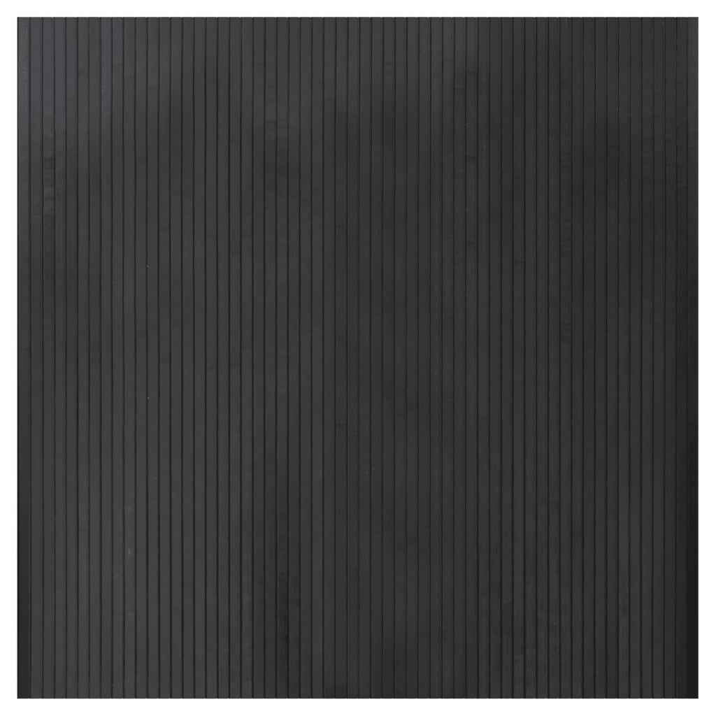 Vidaxl vloerkleed rechthoekig 100x100 cm bamboe grijs