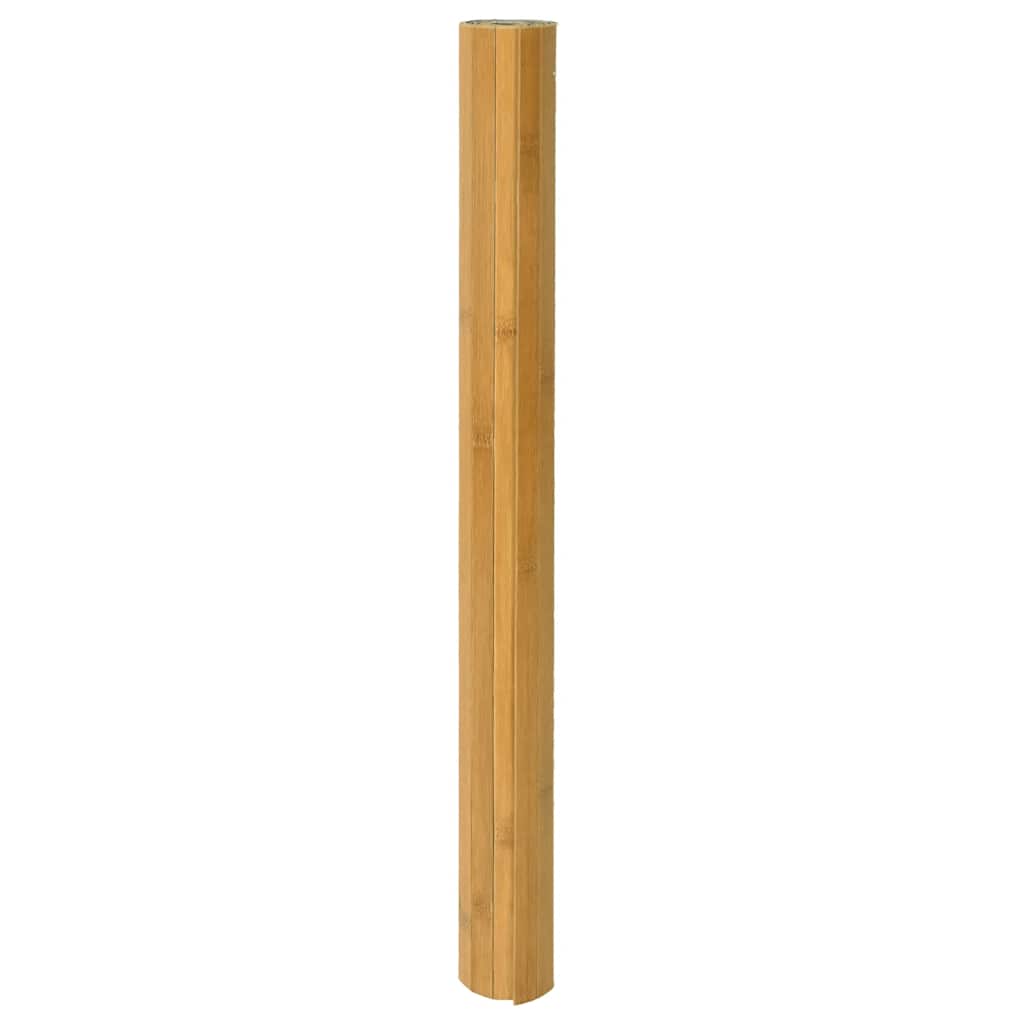 Vidaxl vloerkleed rechthoekig 100x400 cm bamboe naturel