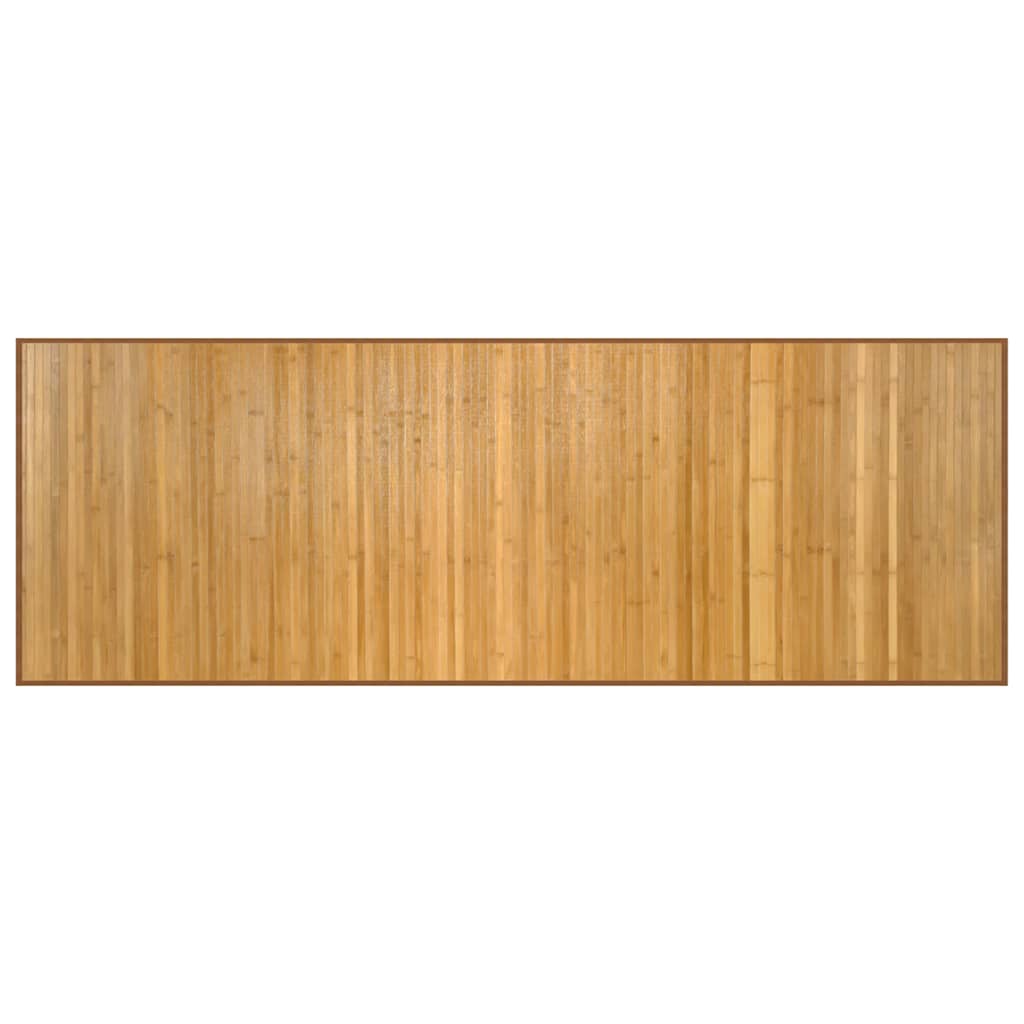 Vidaxl vloerkleed rechthoekig 70x200 cm bamboe naturel